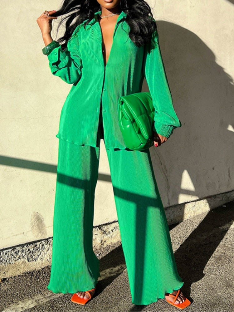 Lía | Pleated and modern set
