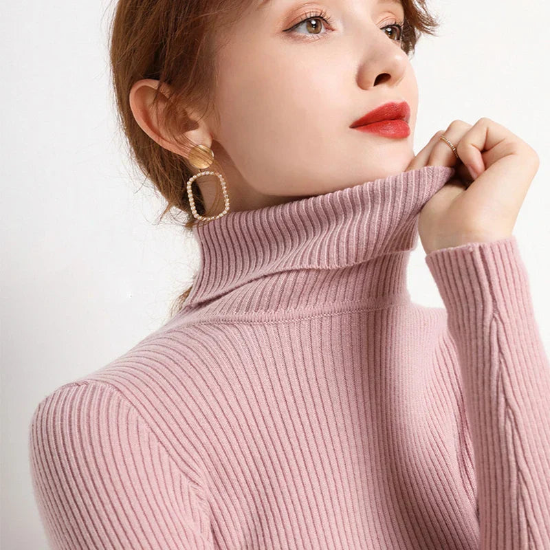 Irati | Turtleneck sweater for women