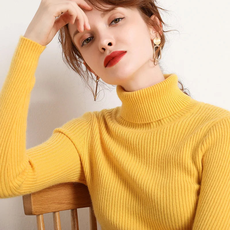 Irati | Turtleneck sweater for women
