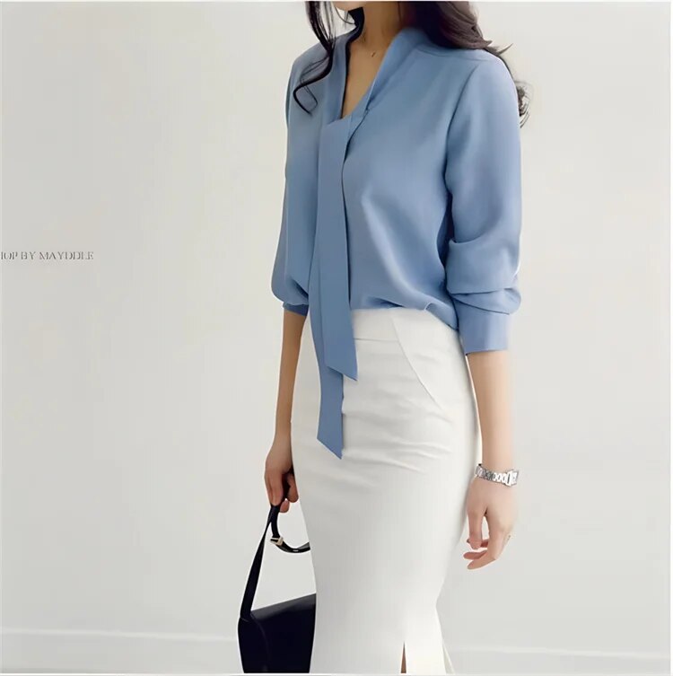 Paloma® | Long Sleeve Tie Bow
