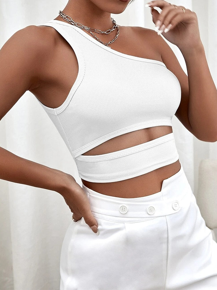 Yoselin® | Seamless Crop Top With Cut-Out