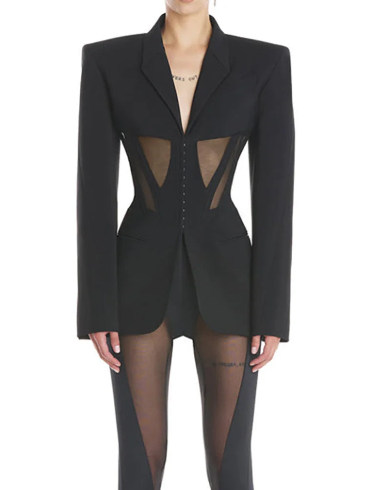 Jacinta® | Women's fashion blazer with a dropped collar