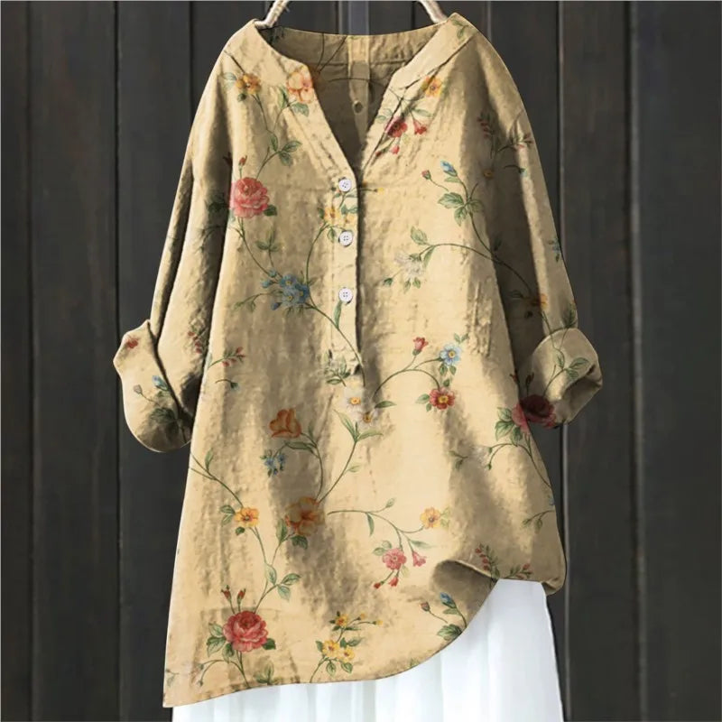 Quinn® | Elegant Floral Blouse