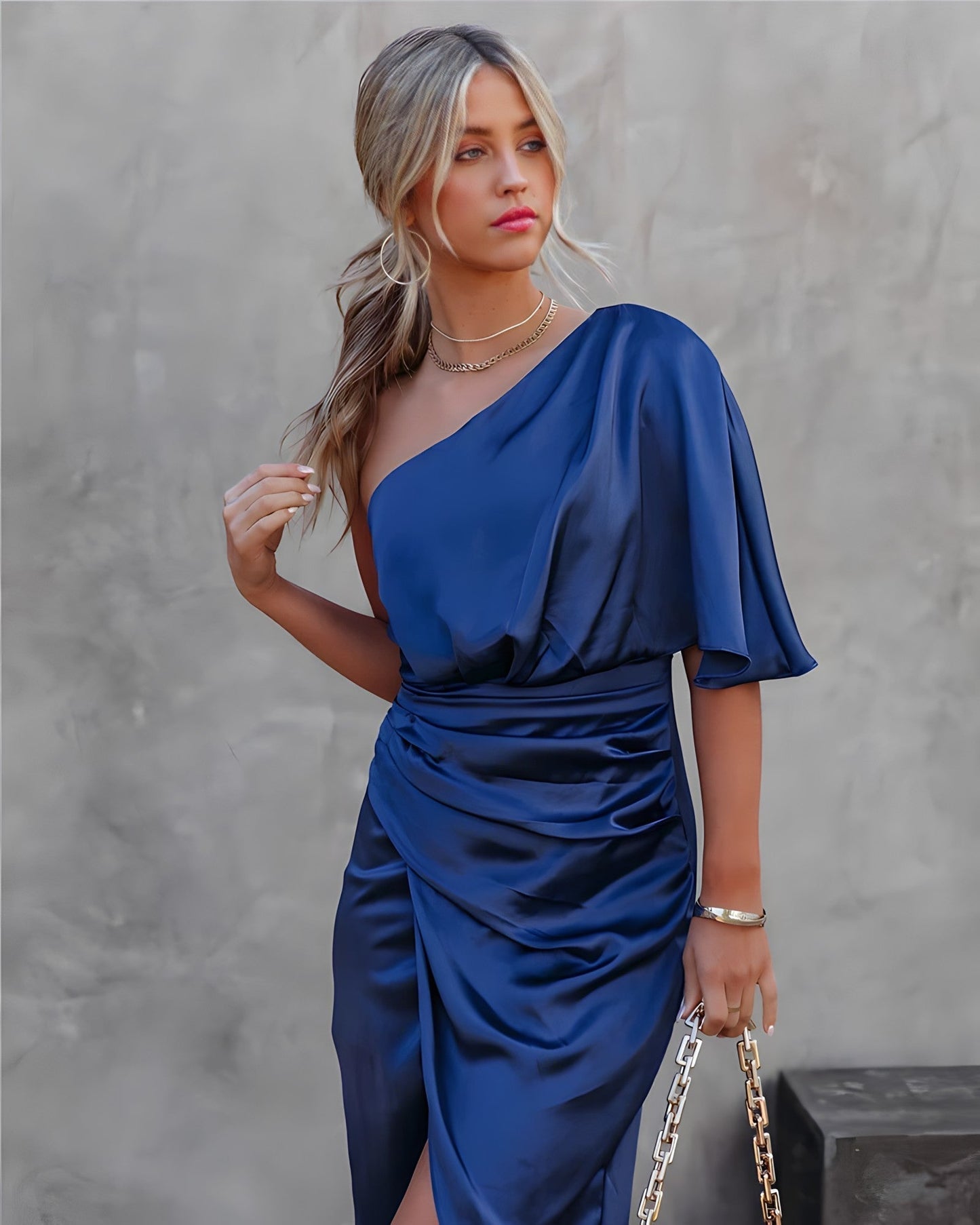 Camila® | Elegant Cocktail Dress With One Shoulder