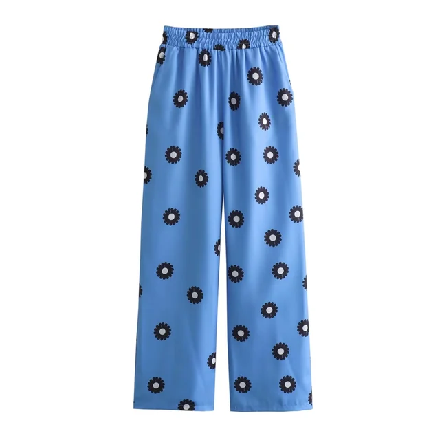 Zaida® | Top + Pants Casual Printed Summer