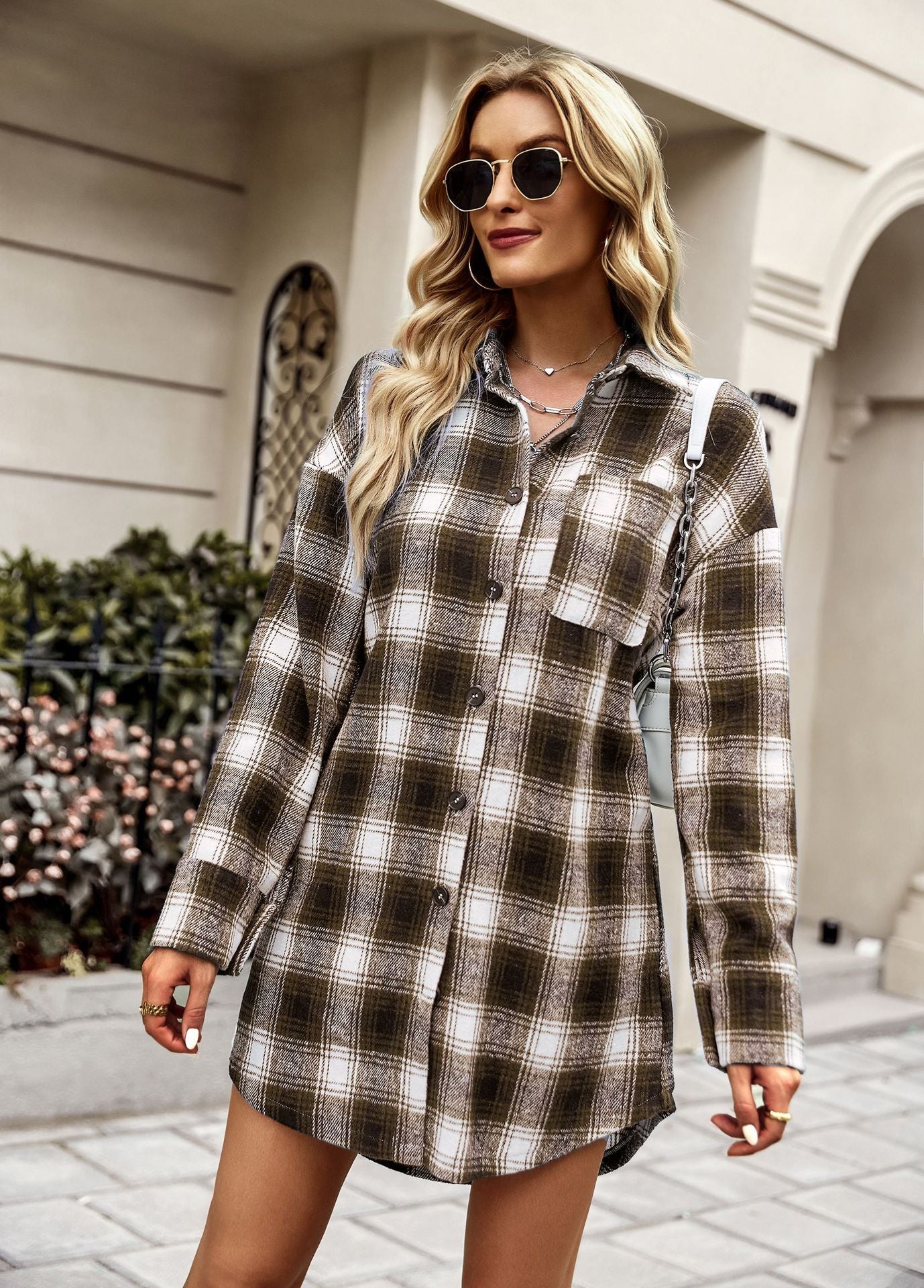 Sabina® | Casual Brown Blouse