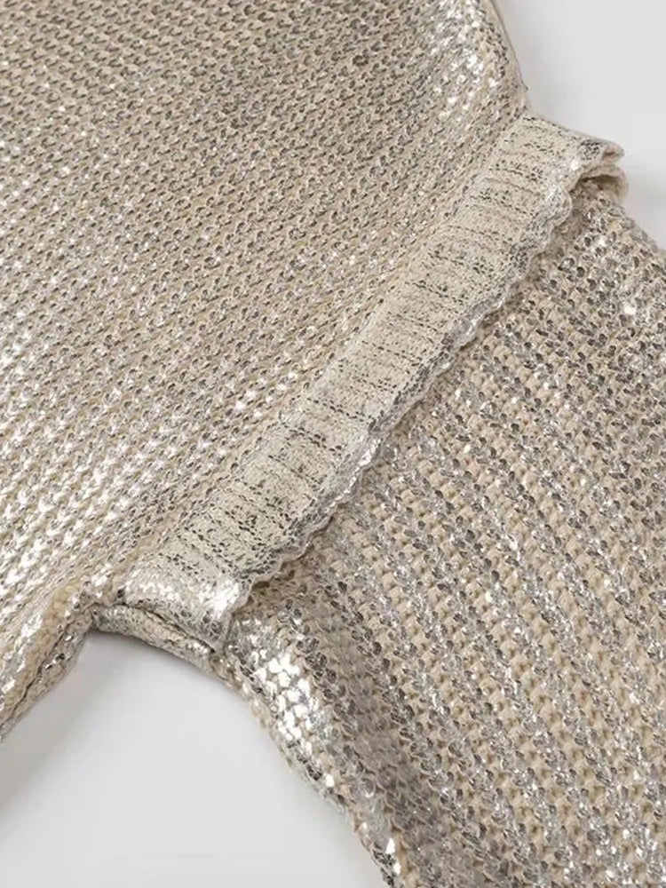 Ariadna | metallic sweater