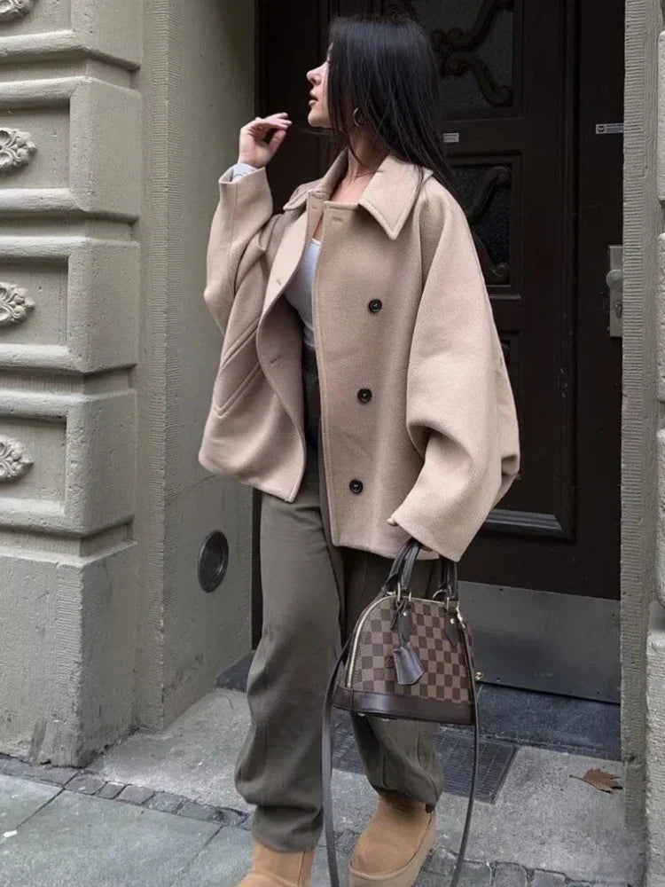 Verónica | Mixed jacket with a vintage look