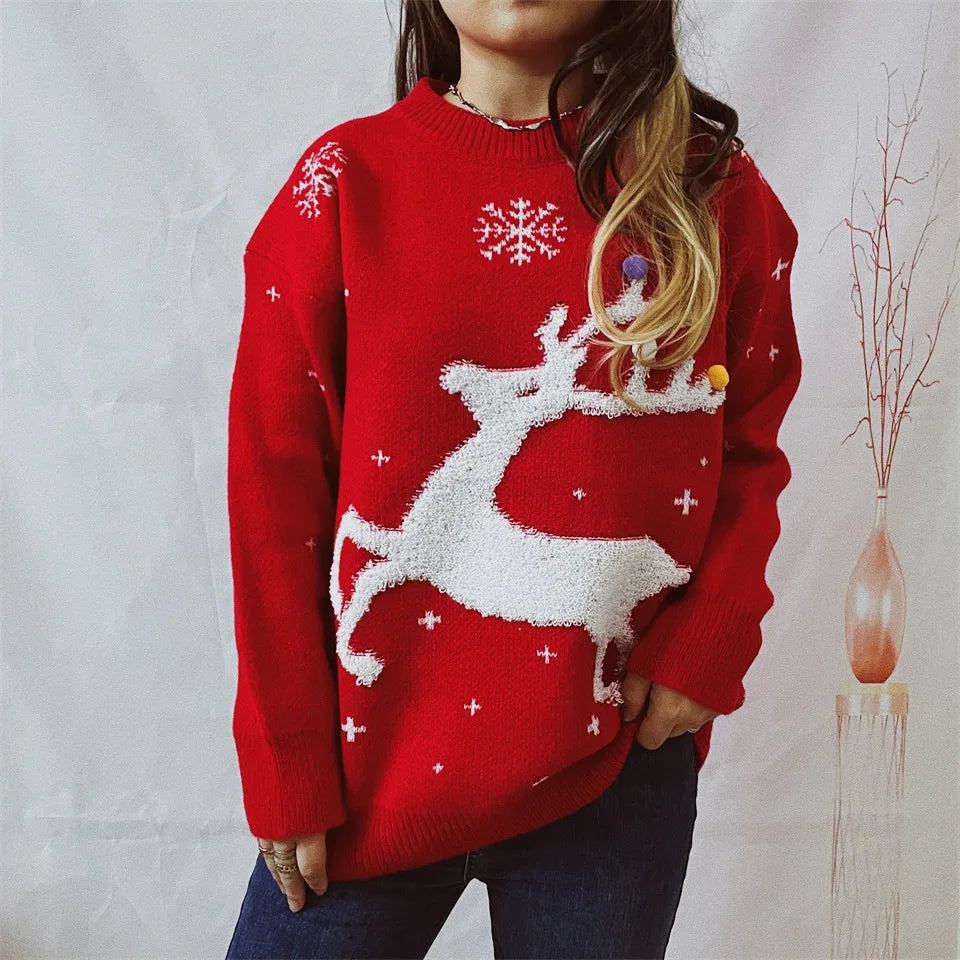 Mara | Korean style Christmas sweater