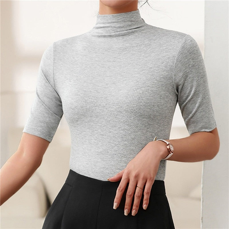 Doris | Classic seamless turtleneck sweater
