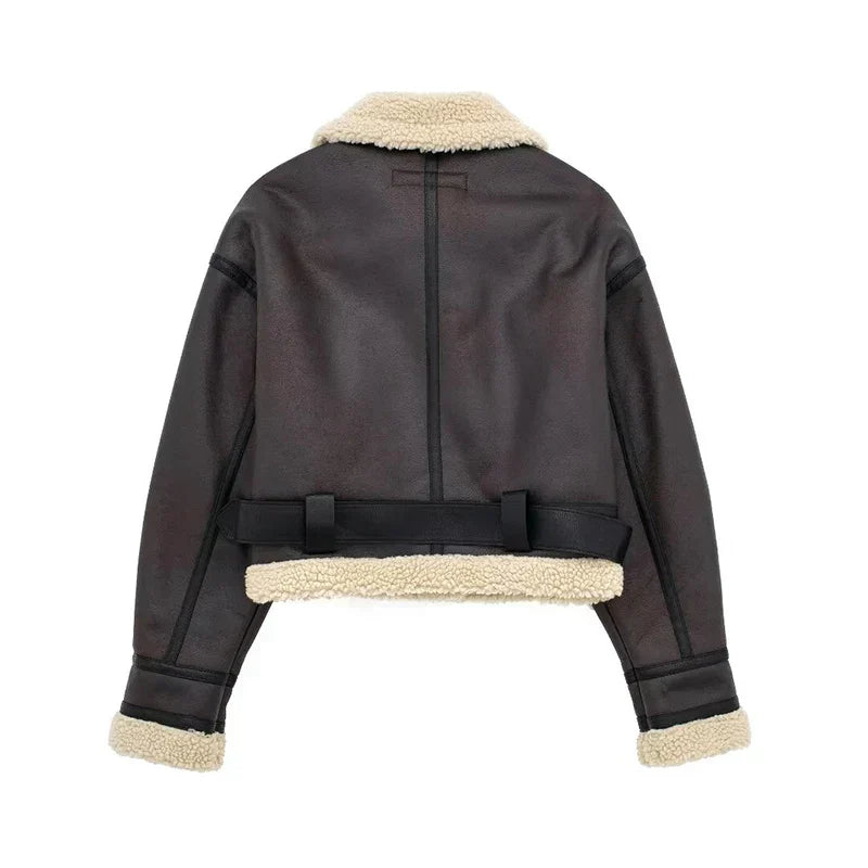 Juana® | Exterior coat elegant and stylish with belt
