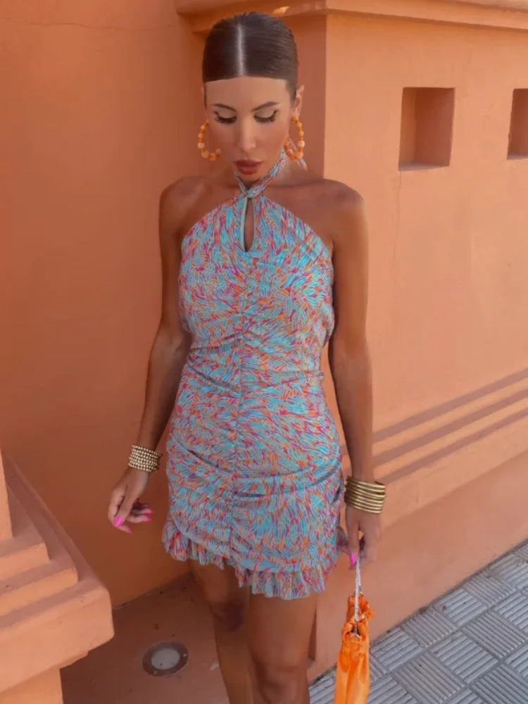 Genoveva® | Sleeveless Dress With Print