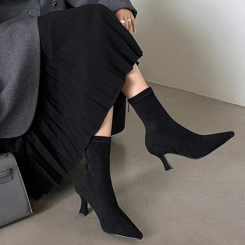 Simona | Women's pointed ankle boots
