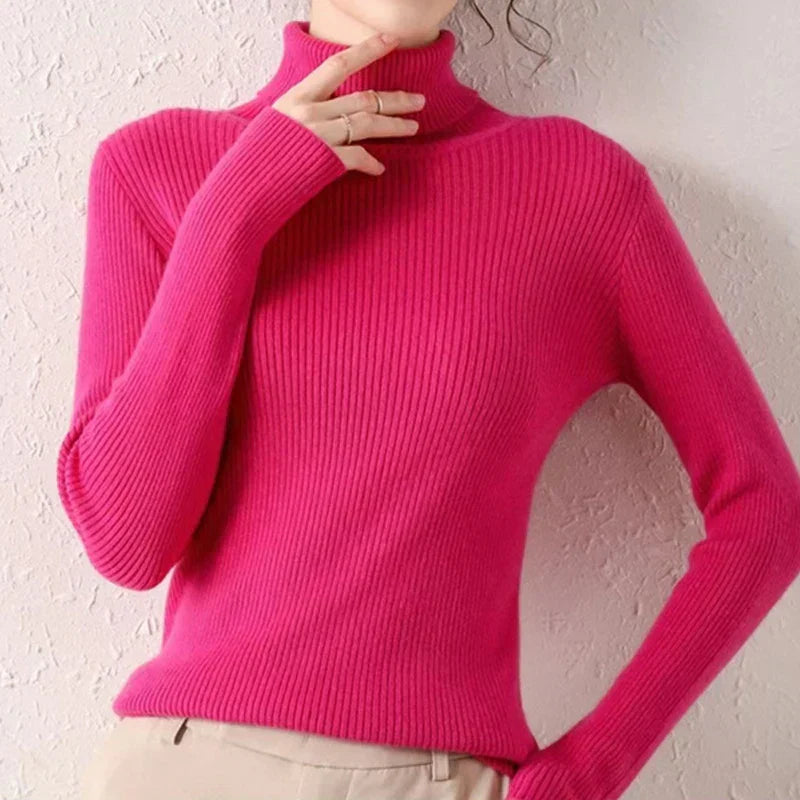 Irati | Turtleneck sweater for women