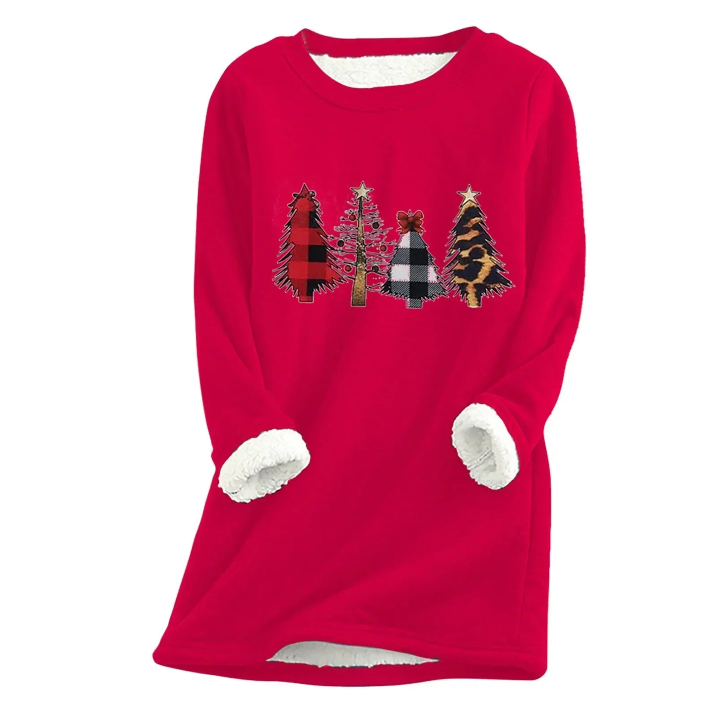 Liana | Fleece sweatshirt for Christmas