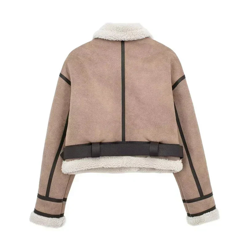 Ornella® | Exterior coat elegant and stylish with belt