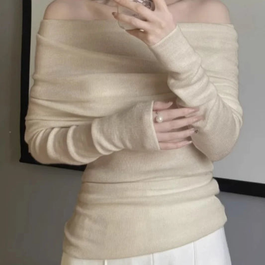 Magda | Women's off-the-shoulder sweater
