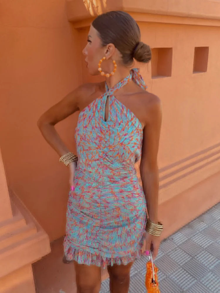 Genoveva® | Sleeveless Dress With Print