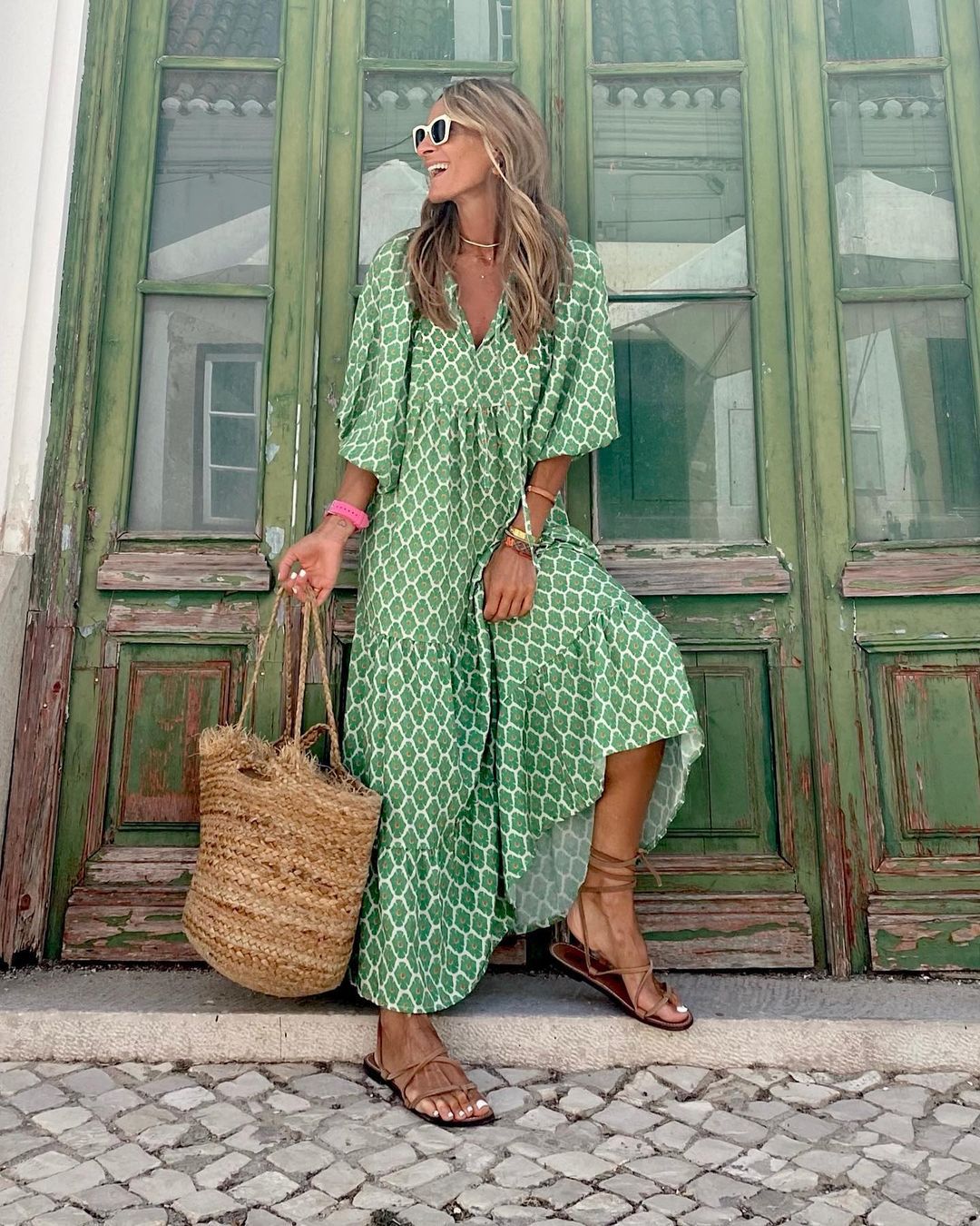 Adelina® | Long Bohemian Dress