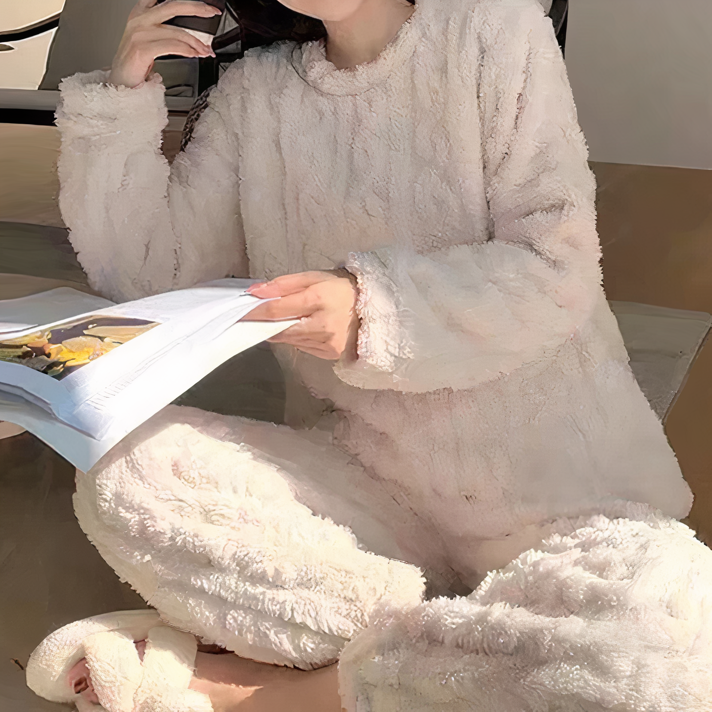 Sofia | Thick velvet pajama set