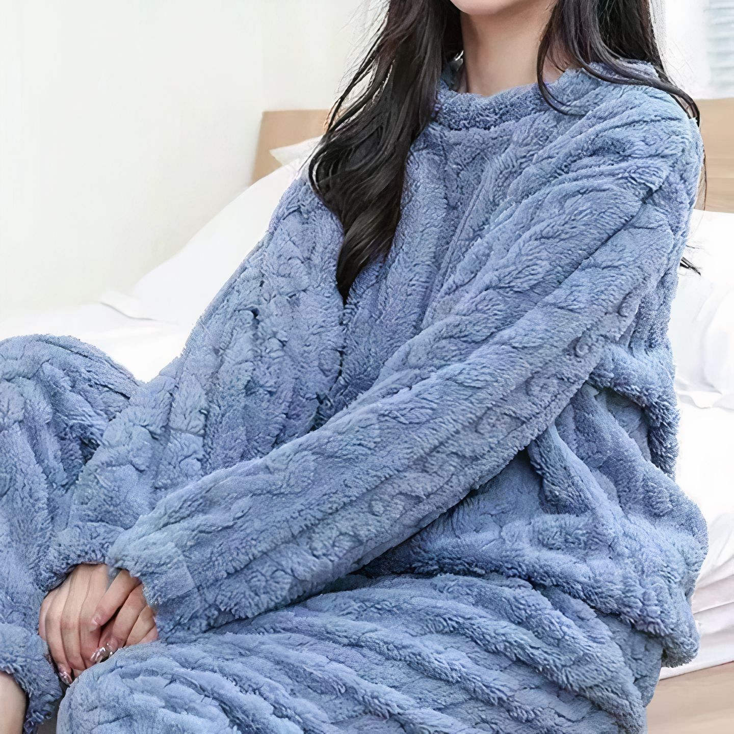 Concha | Thick velvet pajama set