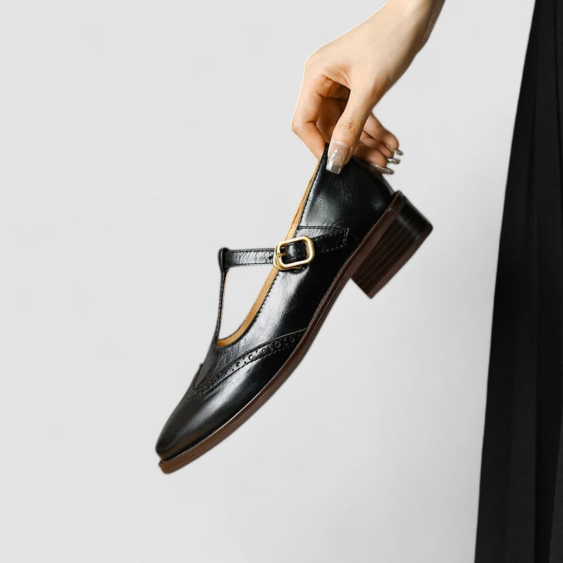 Gabriella | Women Spring Buckle Strap Mary Janes