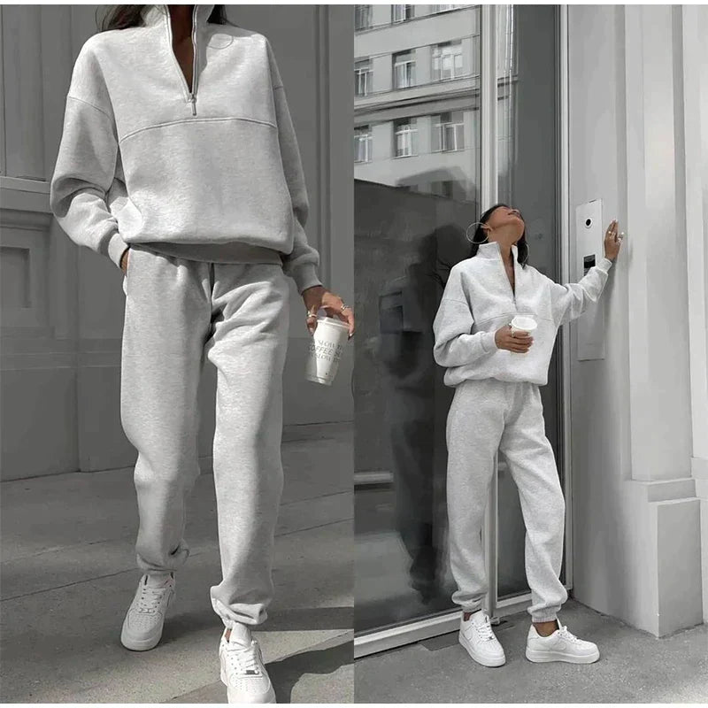Jennifer | Conjunto Casual Solid Sweater