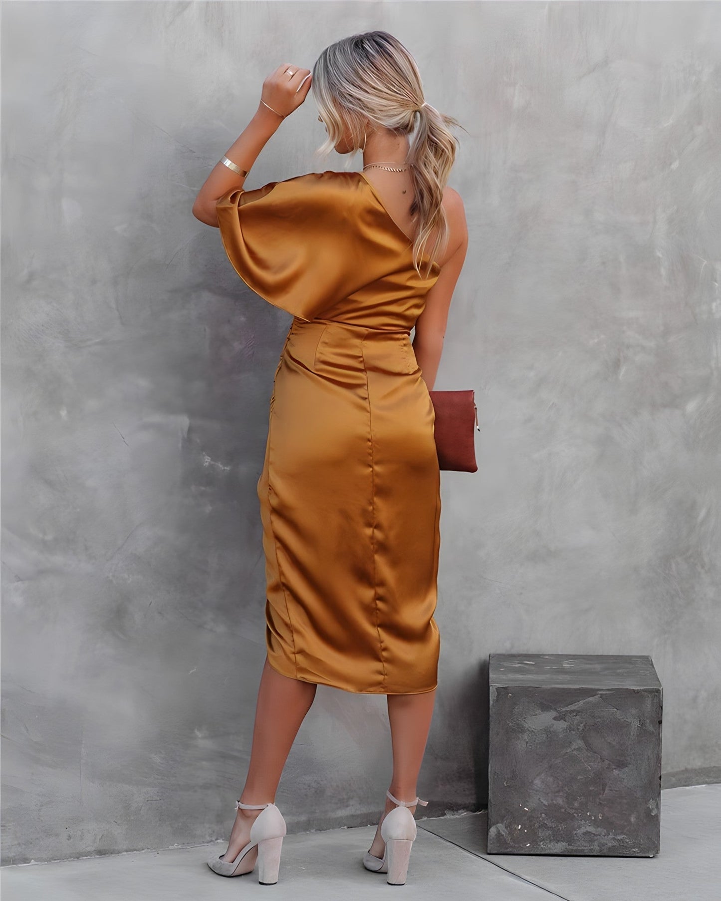 Camila® | Elegant Cocktail Dress With One Shoulder