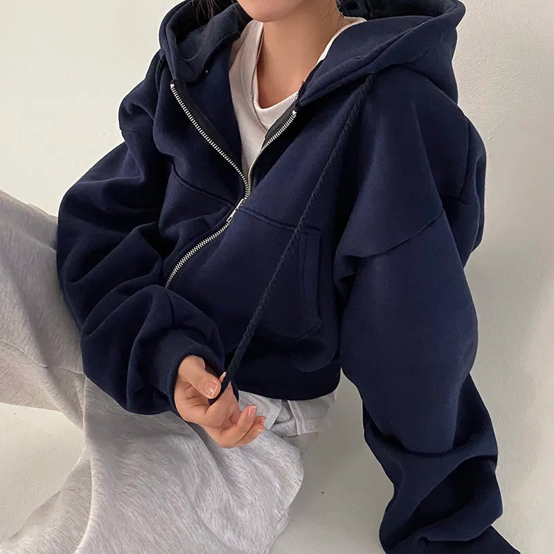 Inés | Oversized basic hoodie