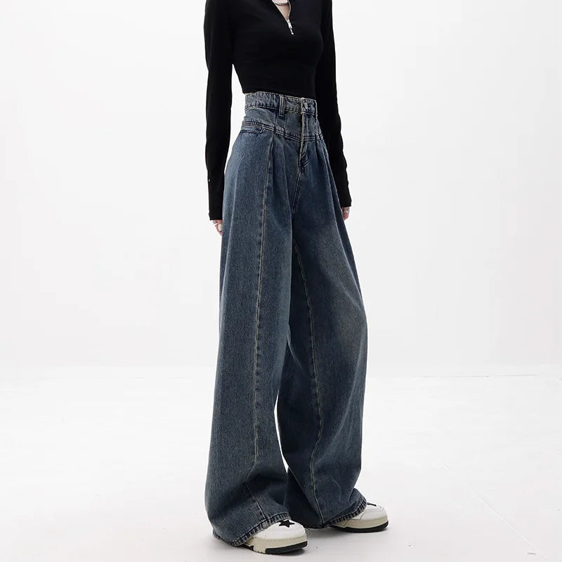 Salome® | High-waisted wide-leg jeans for women