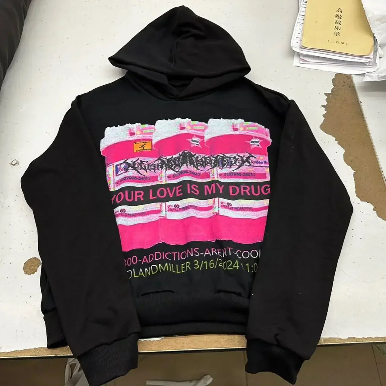 Maria | Oversized hooded sweatshirt for women