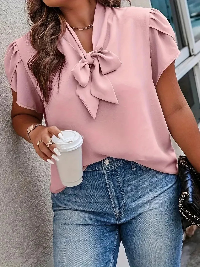 Margaux® | Pink Women'S Plus Size Shirt
