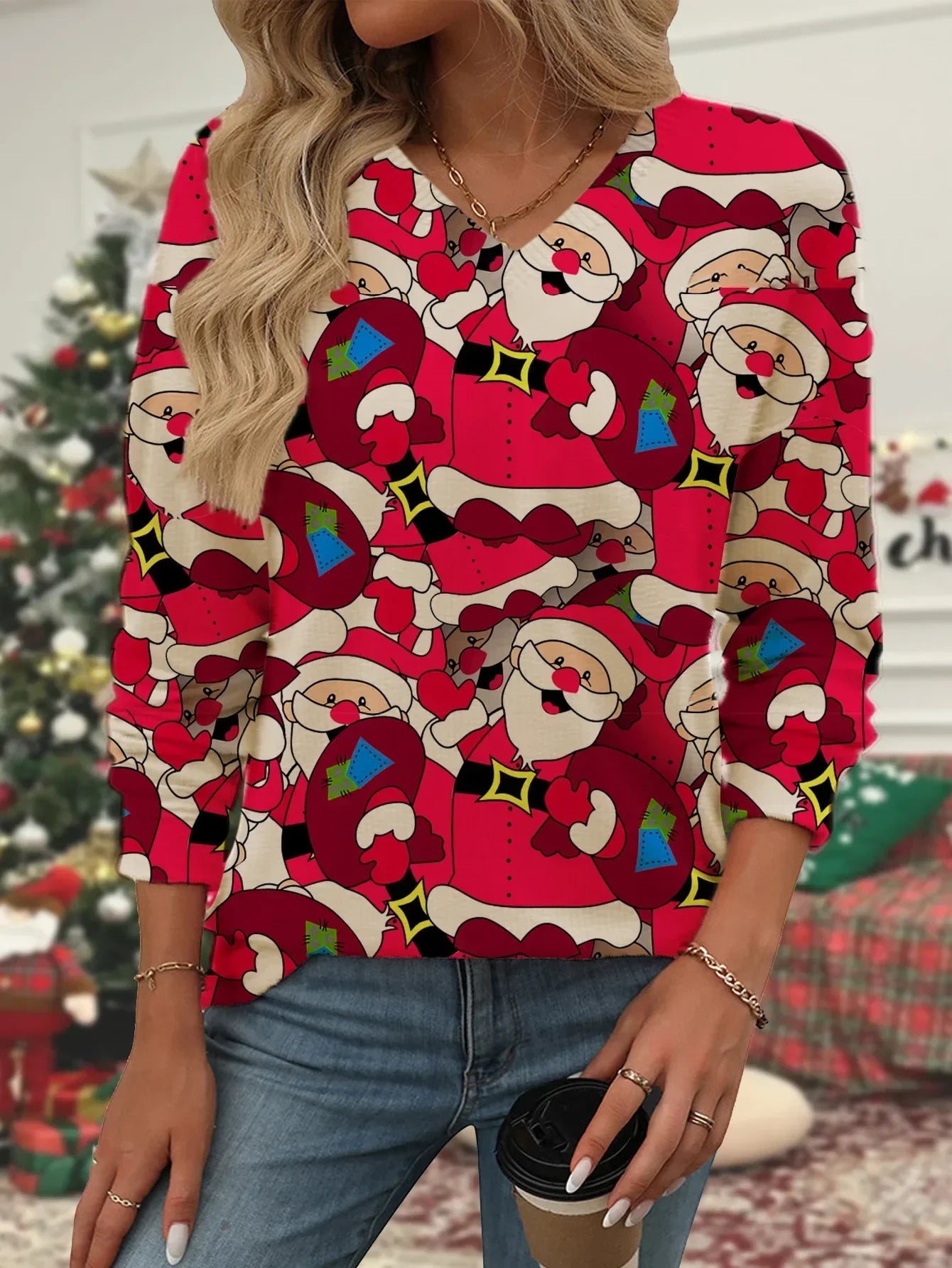Lorena | Eleanora Christmas crew neck sweater