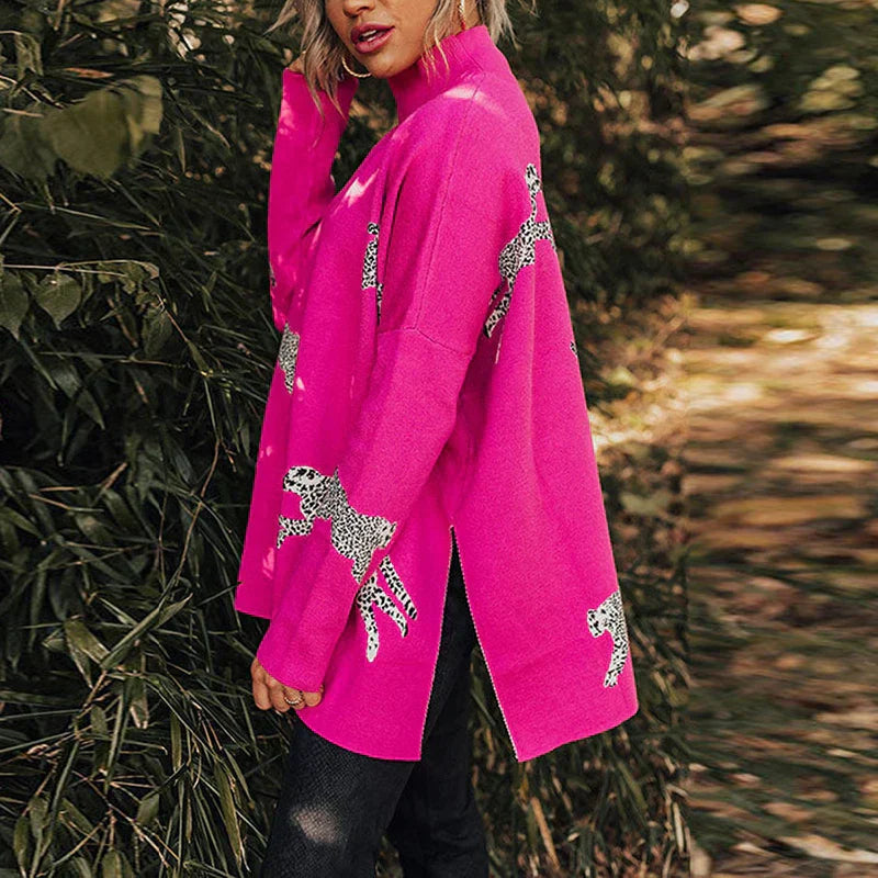 Jacinta | Leopard print sweater