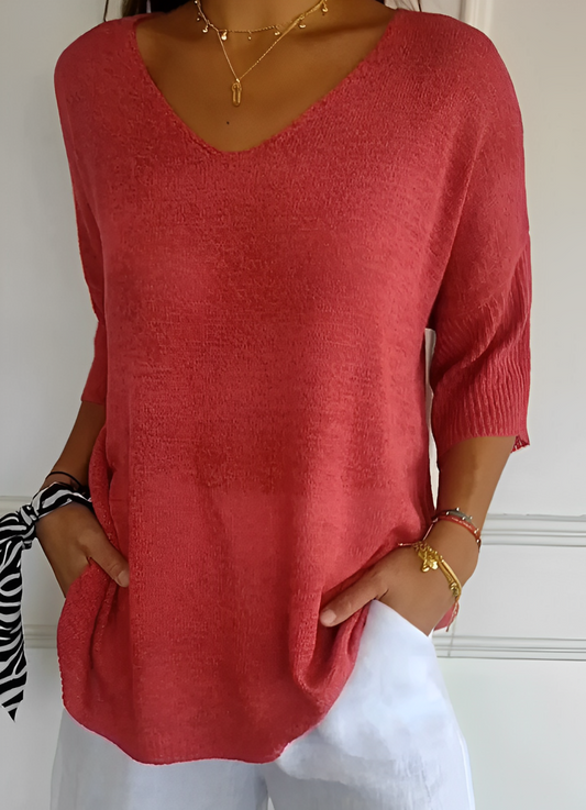 Buckels® | Casual V-Neck Soft Top