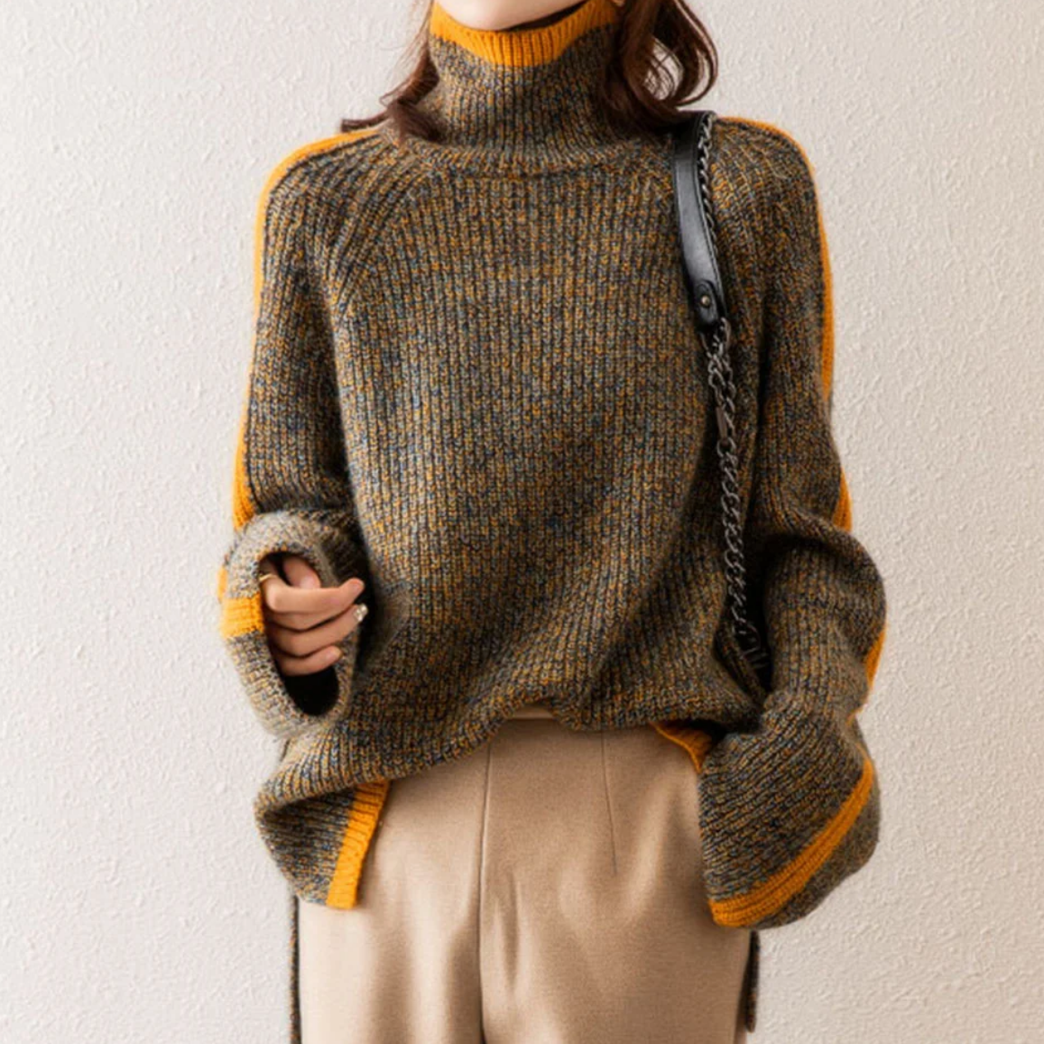 Gwen | Women's knitted sweater winter