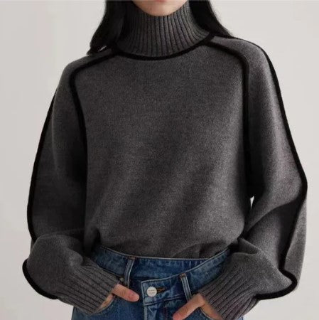 Celeste® | Pull a col roulé