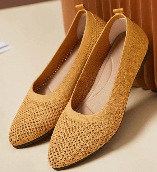 Gertrudis® | Grey Orthopedic Ballerinas