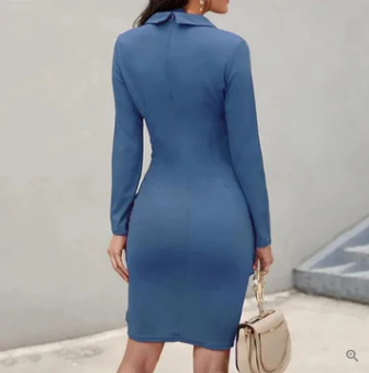 Guadalupe® | Elegant Cocktail Dress With Buttons