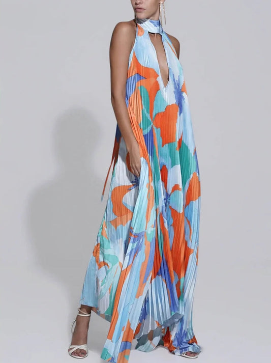 Ariana® | Maxi Dress With Halter Neck