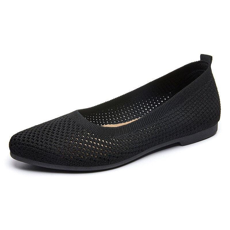 Marcela® | Gray Orthopedic Ballerinas
