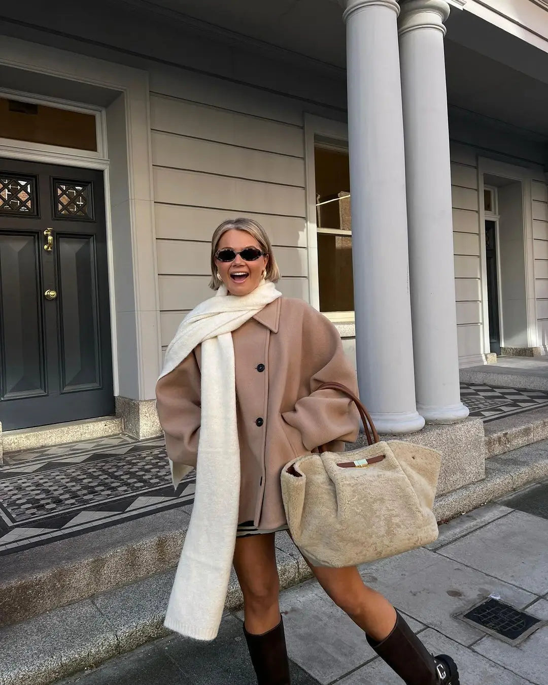 Ann | Oversized winter jacket for women
