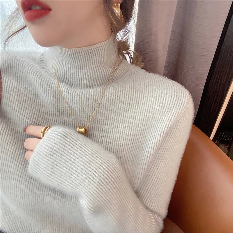 Beatriz | Autumnal turtleneck sweater