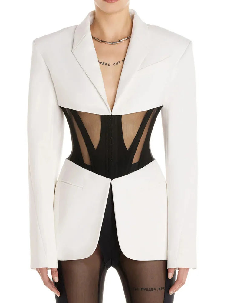 Jacinta® | Women's fashion blazer with a dropped collar
