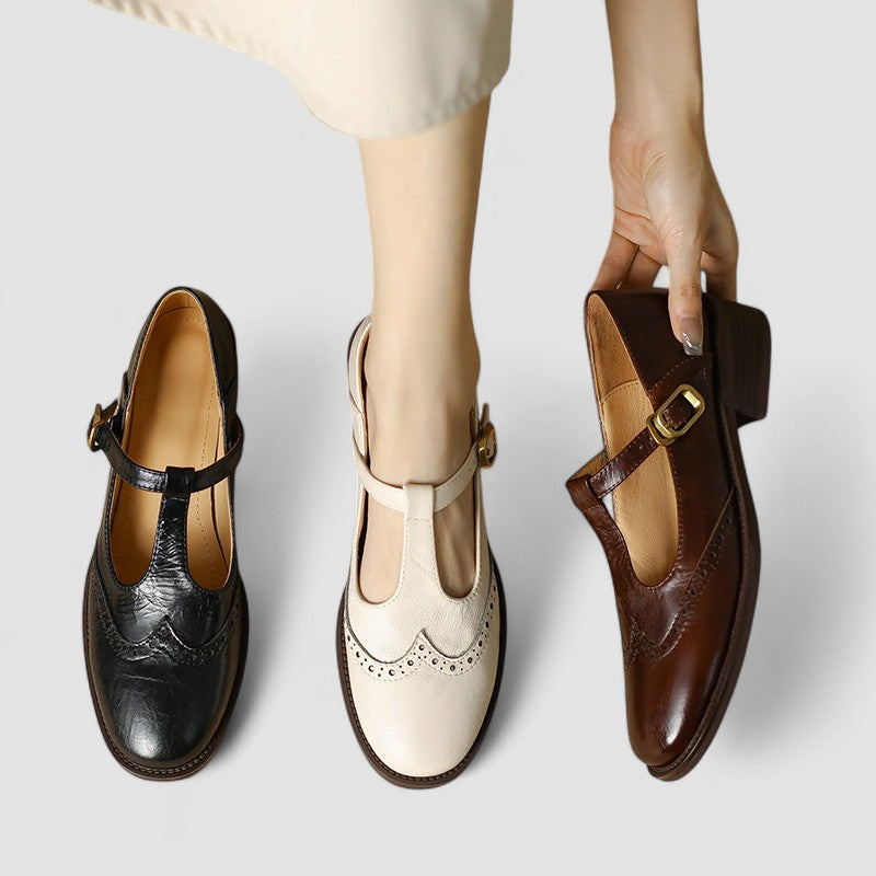 Gabriella | Women Spring Buckle Strap Mary Janes