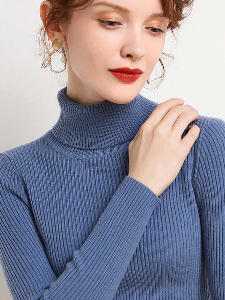 Irati | Turtleneck sweater for women