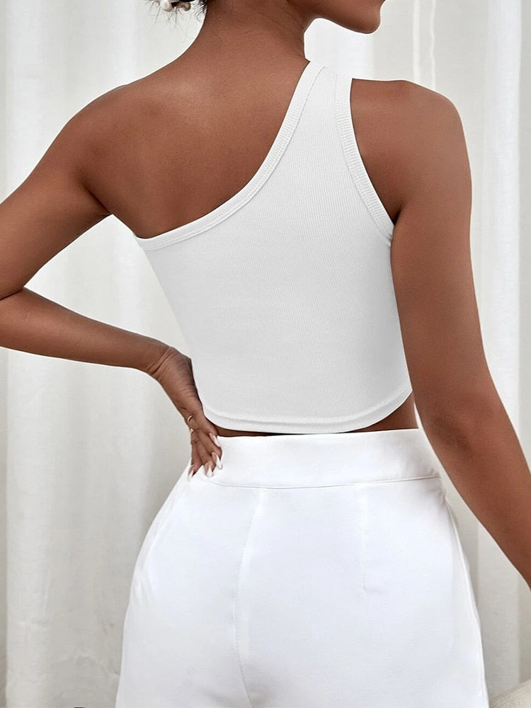 Yoselin® | Seamless Crop Top With Cut-Out