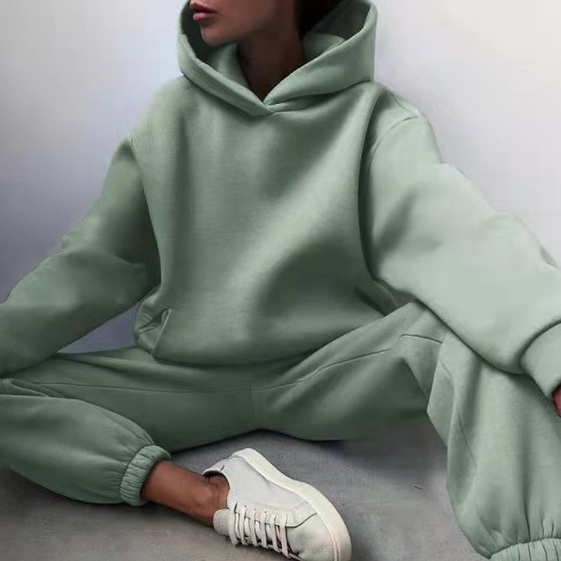 Esther | Women's Relaxed Fit Hoodie Jogger Set