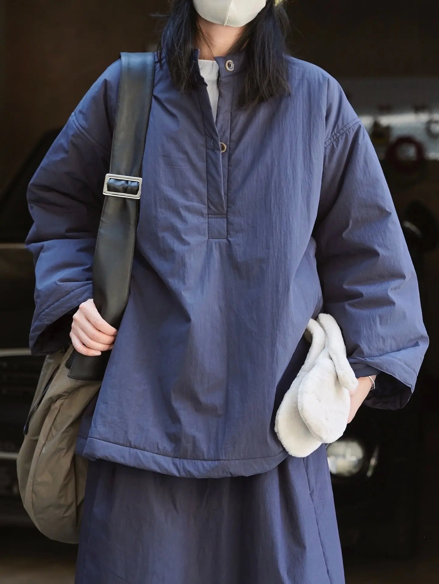 Angeline's | Loose-fitting women's winter jacket made of cotton