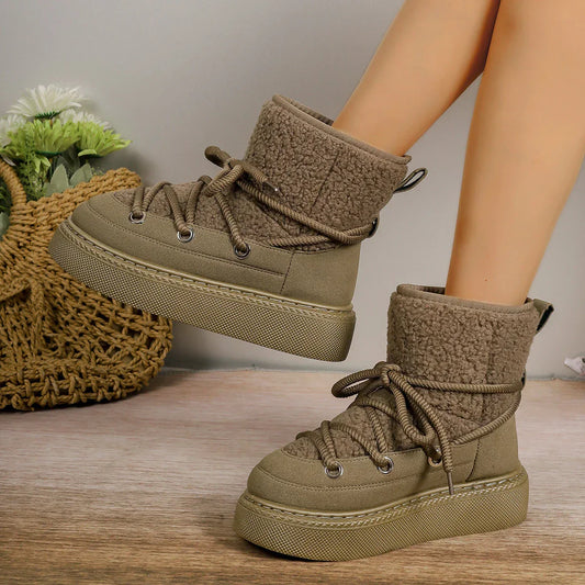 Leanne | Women's Lace-Up Winterboots